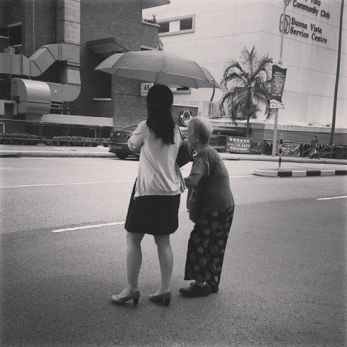 kindness-when-you-see-frail-elderly-crossing-road